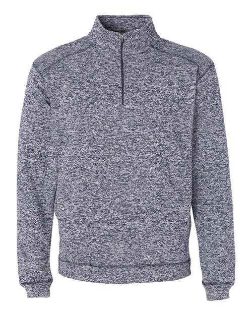 Men's Cosmic Fleece Quarter-Zip Sweatshirt - Navy Fleck