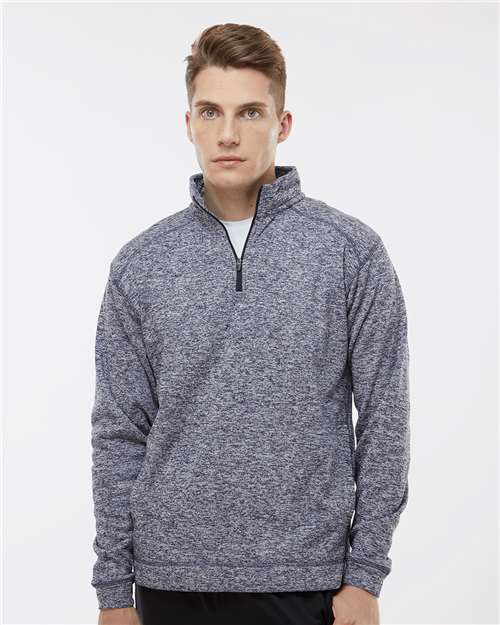 Men's Cosmic Fleece Quarter-Zip Sweatshirt - Navy Fleck