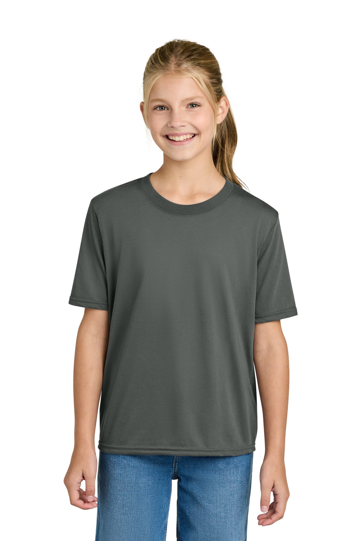 Gildan Youth Gildan Performance T-Shirt - Charcoal