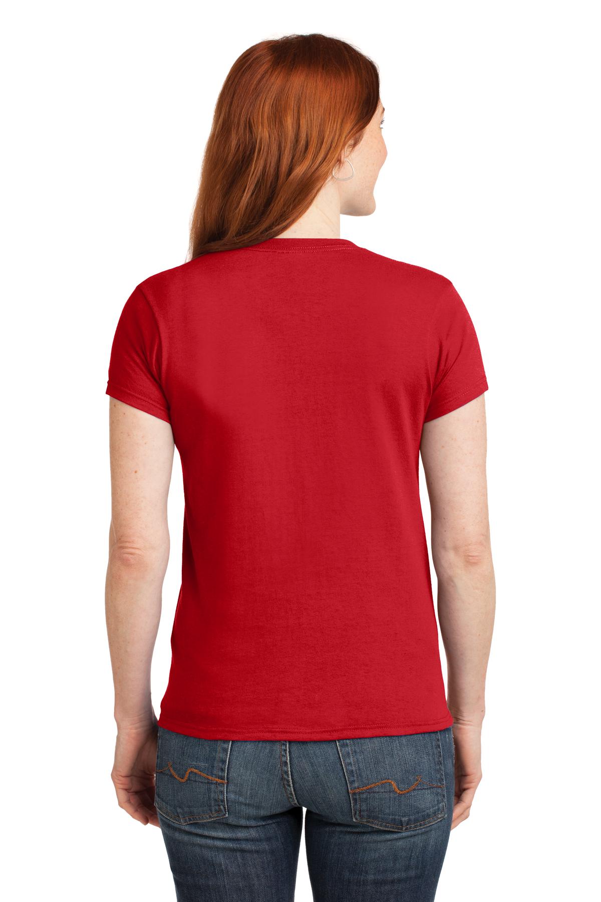 Gildan Ladies Gildan Performance T-Shirt - Red