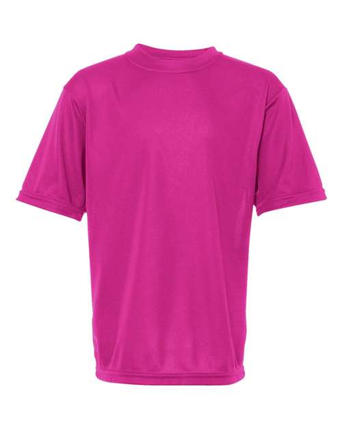 Youth Nexgen Performance T-Shirt - Power Pink
