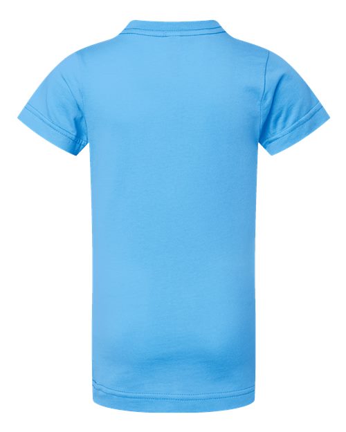 Girls' Fine Jersey Tee - Aqua