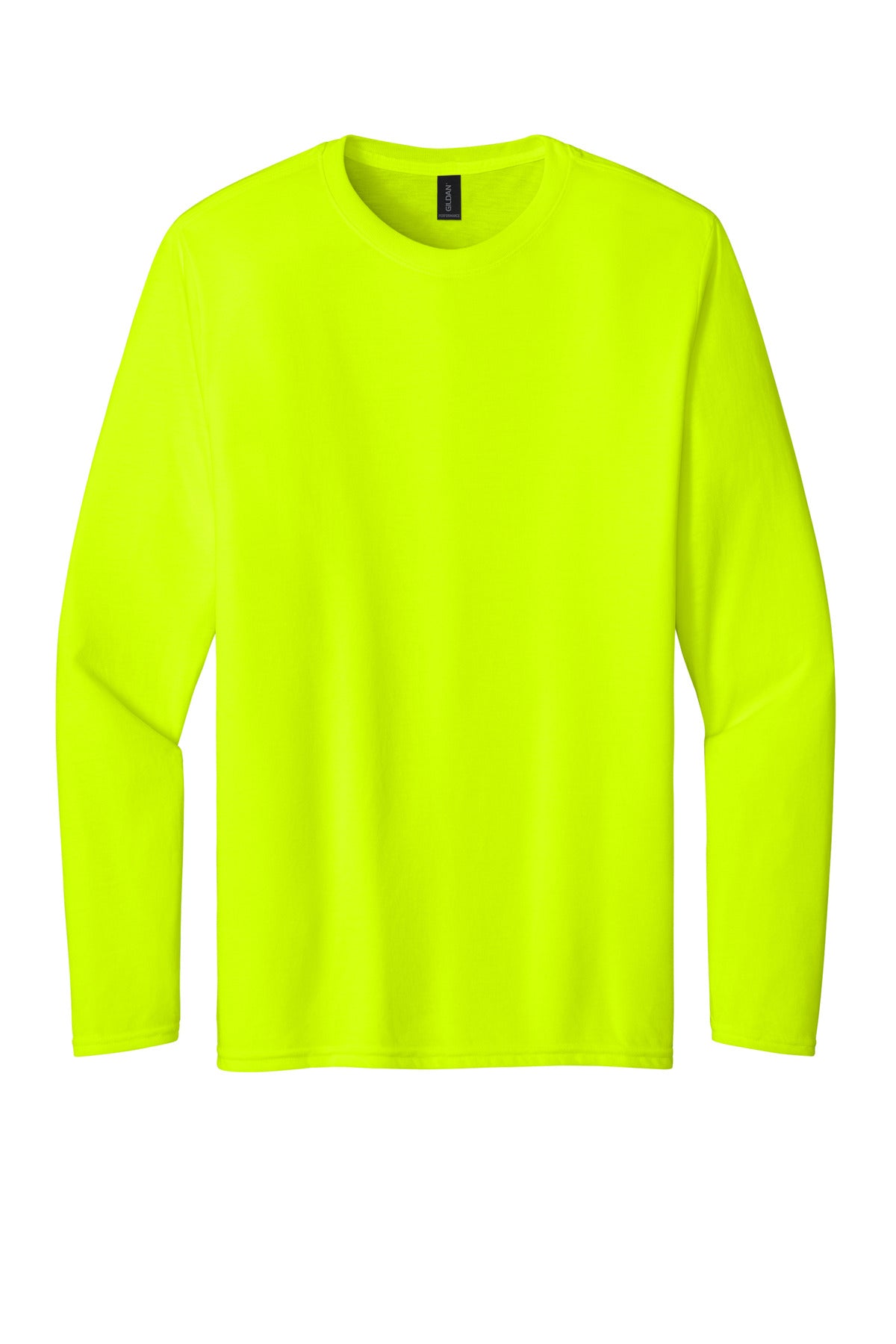 Gildan Performance Long Sleeve T-Shirt - Safety Green