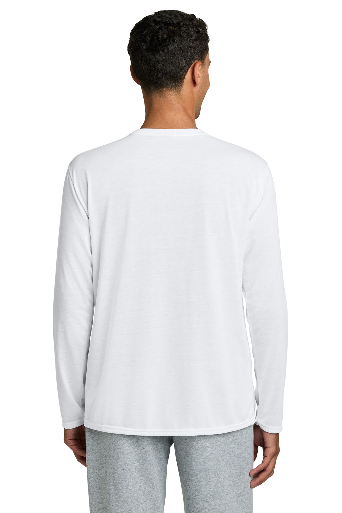 Gildan Performance Long Sleeve T-Shirt - White