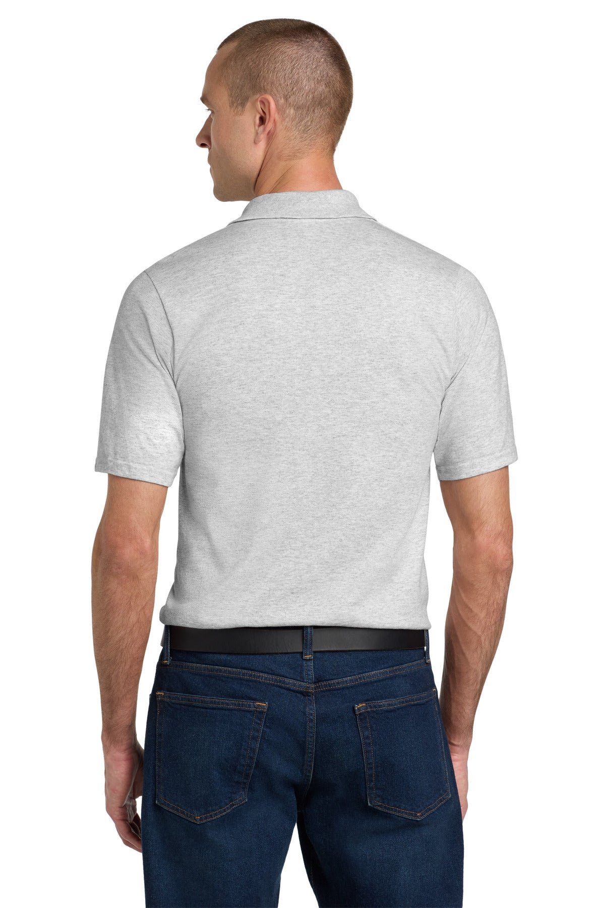 Jerzees Dri-Power Pocket Sport Shirt - Ash