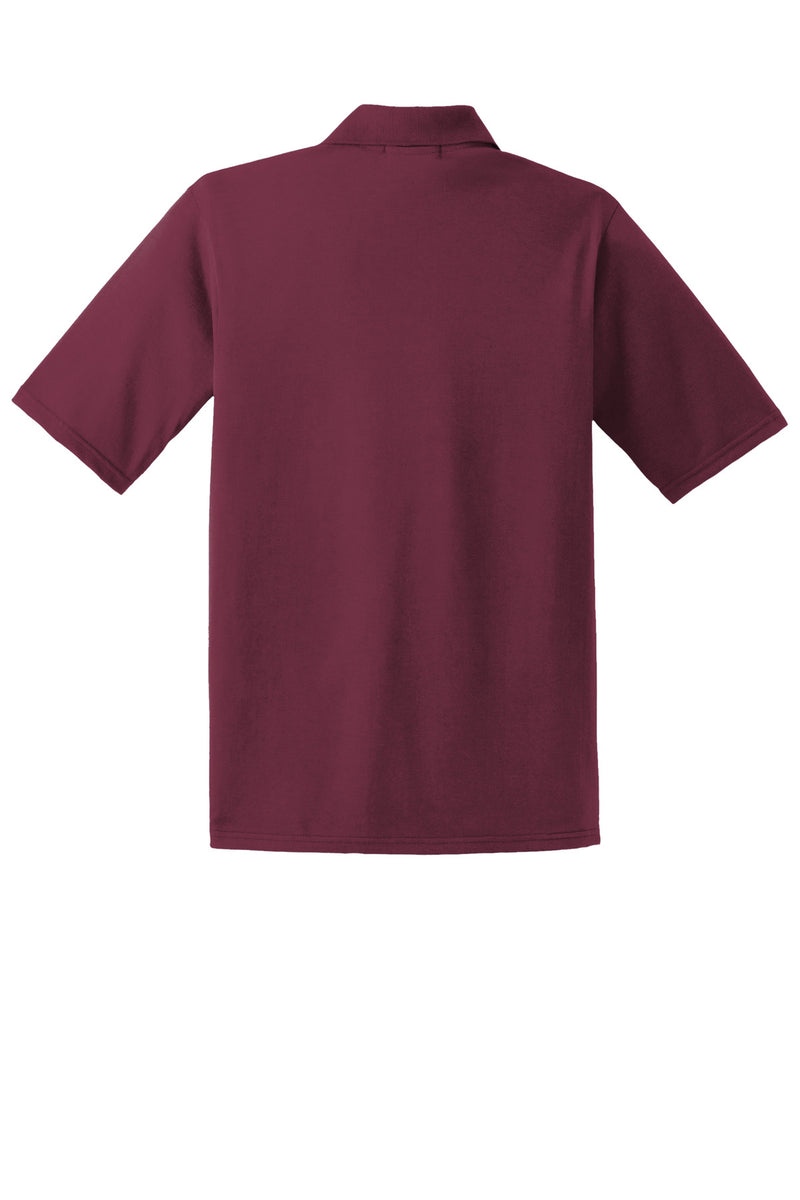 Jerzees Dri-Power Pocket Sport Shirt - Maroon