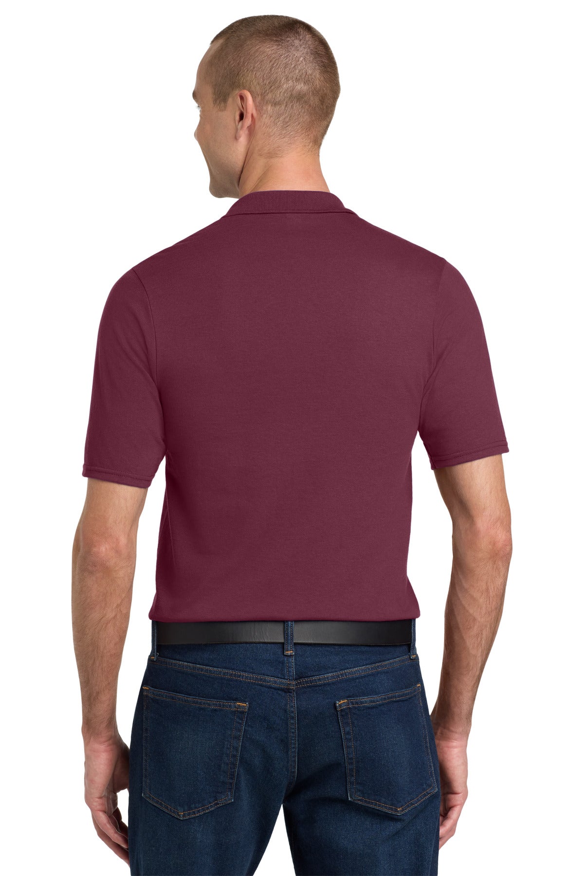 Jerzees Dri-Power Pocket Sport Shirt - Maroon
