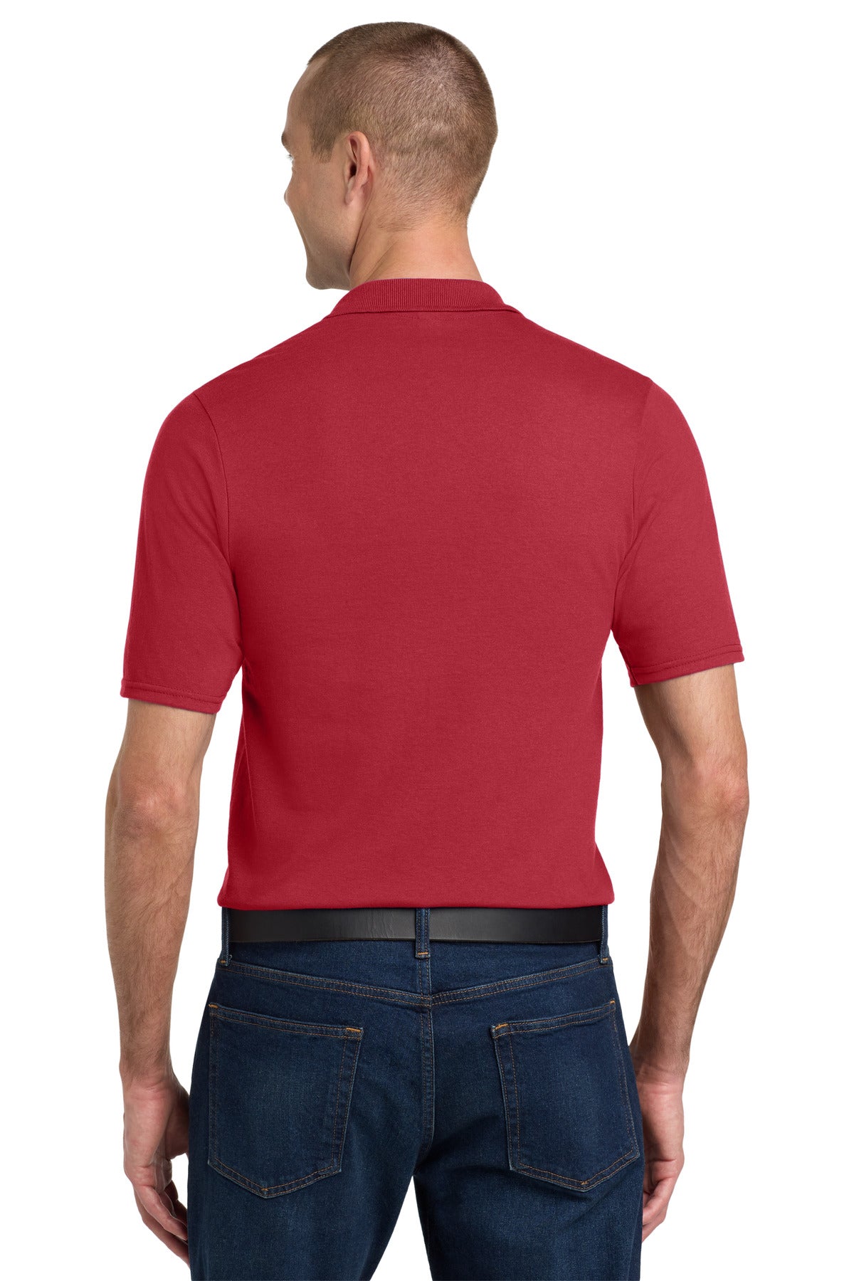 Jerzees Dri-Power Pocket Sport Shirt - True Red
