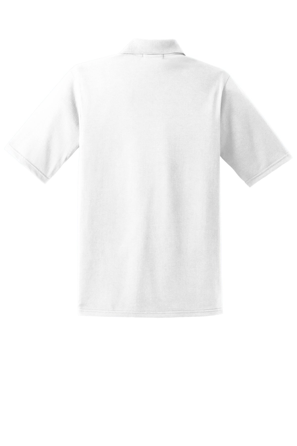 Jerzees Dri-Power Pocket Sport Shirt - White