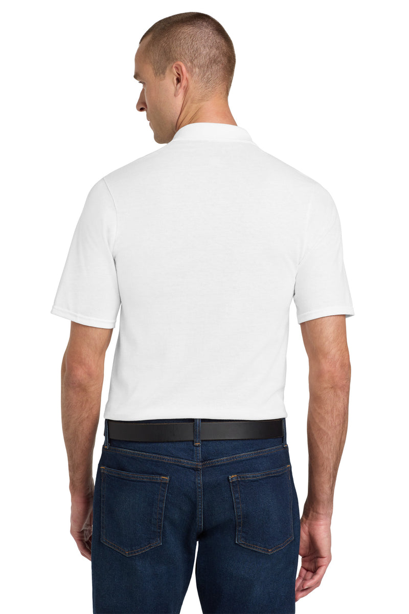 Jerzees Dri-Power Pocket Sport Shirt - White