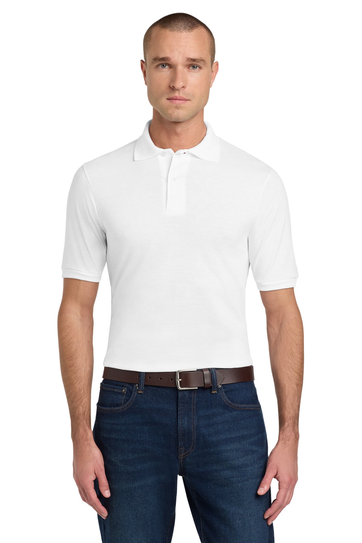 Jerzees Dri-Power Sport Shirt - White