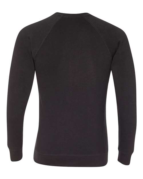 Unisex Special Blend Raglan Crewneck Sweatshirt - Black