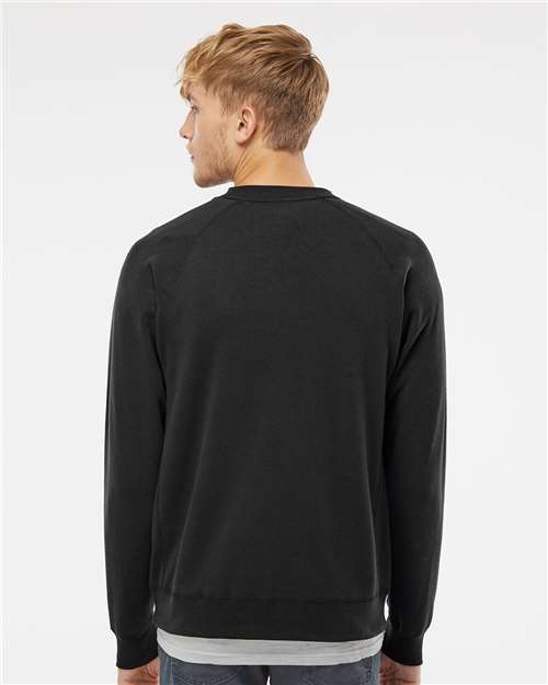 Unisex Special Blend Raglan Crewneck Sweatshirt - Black