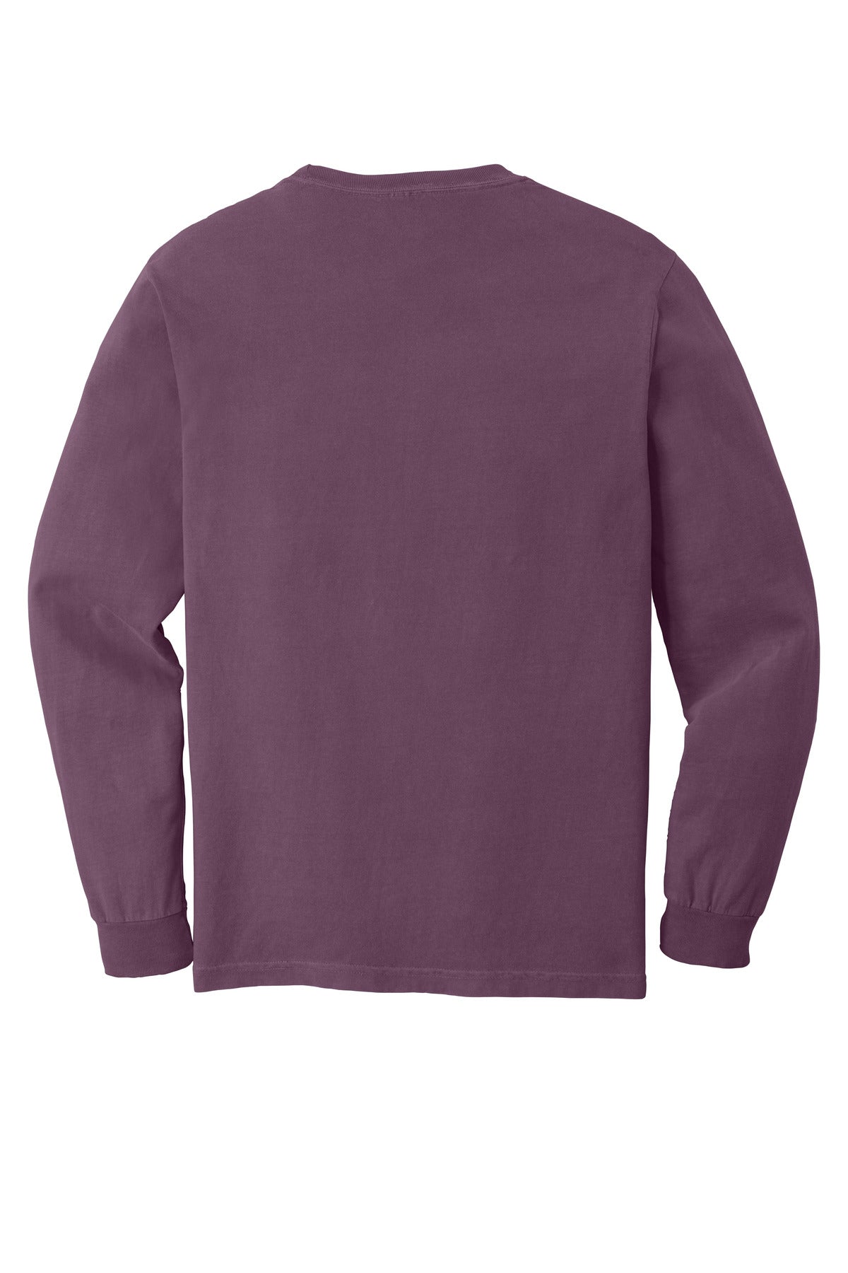 COMFORT COLORS  Heavyweight Ring Spun Long Sleeve Pocket Tee - Berry