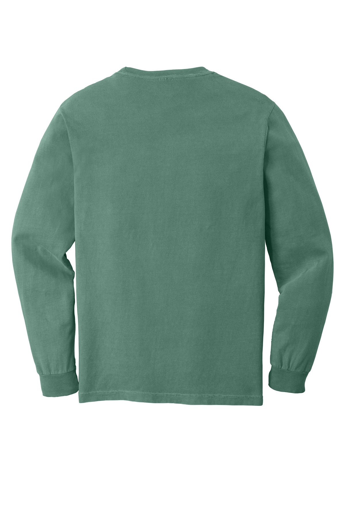COMFORT COLORS  Heavyweight Ring Spun Long Sleeve Pocket Tee - Light Green