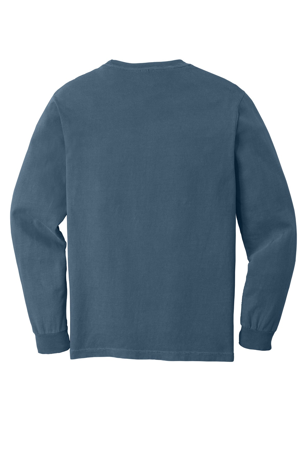 COMFORT COLORS  Heavyweight Ring Spun Long Sleeve Pocket Tee - Midnight