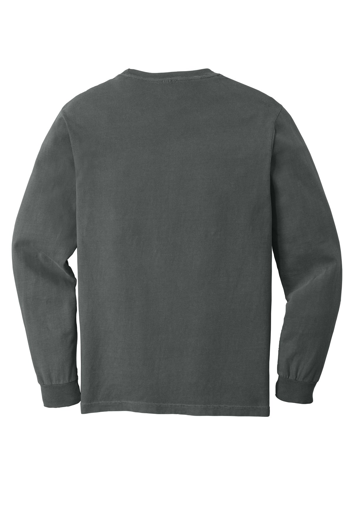 COMFORT COLORS  Heavyweight Ring Spun Long Sleeve Pocket Tee - Pepper