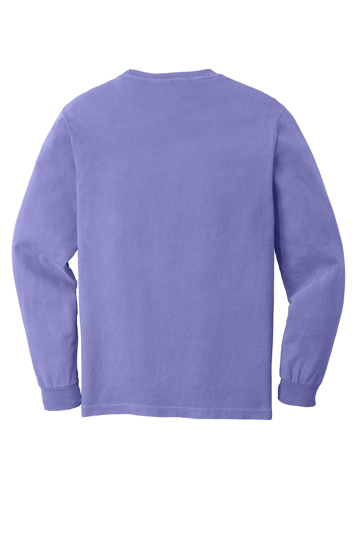 COMFORT COLORS  Heavyweight Ring Spun Long Sleeve Pocket Tee - Violet