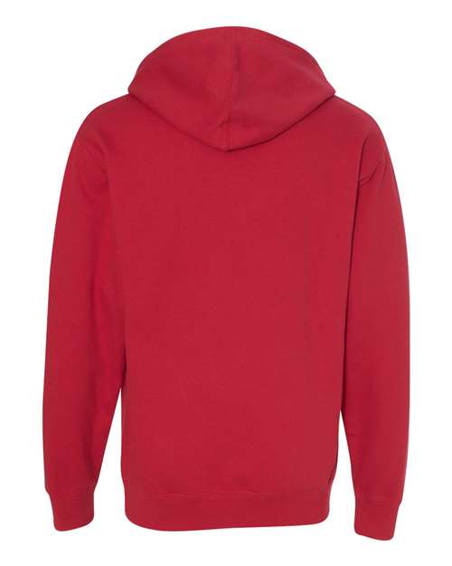 Unisex Midweight Hooded Sweatshirt - Red