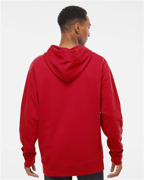 Unisex Midweight Hooded Sweatshirt - Red