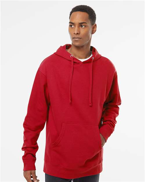 Unisex Midweight Hooded Sweatshirt - Red