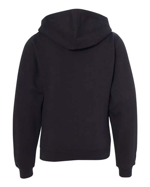 Youth Midweight Hooded Sweatshirt - Black
