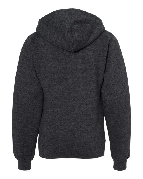 Youth Midweight Hooded Sweatshirt - Charcoal Heather