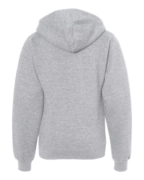 Youth Midweight Hooded Sweatshirt - Grey Heather