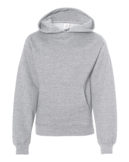 Youth Midweight Hooded Sweatshirt - Grey Heather