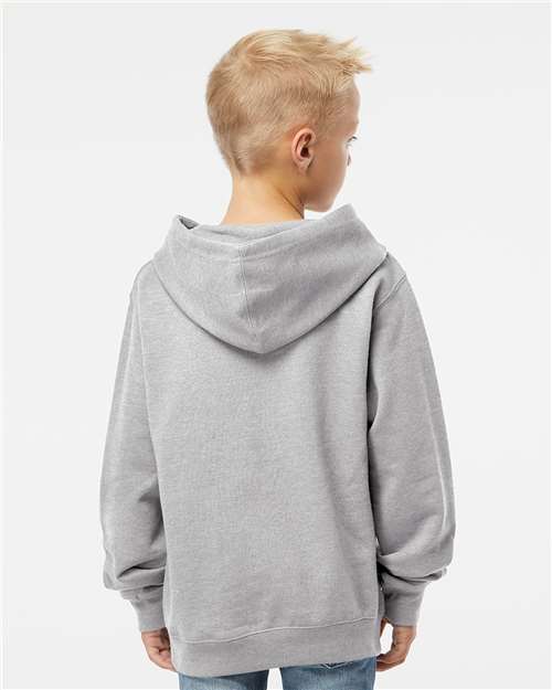 Youth Midweight Hooded Sweatshirt - Grey Heather