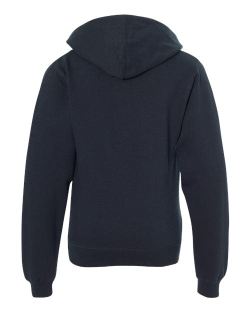 Youth Midweight Hooded Sweatshirt - Classic Navy