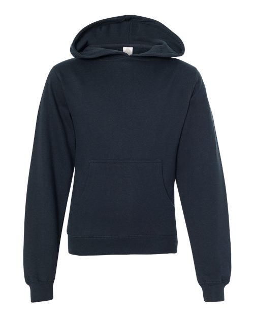 Youth Midweight Hooded Sweatshirt - Classic Navy
