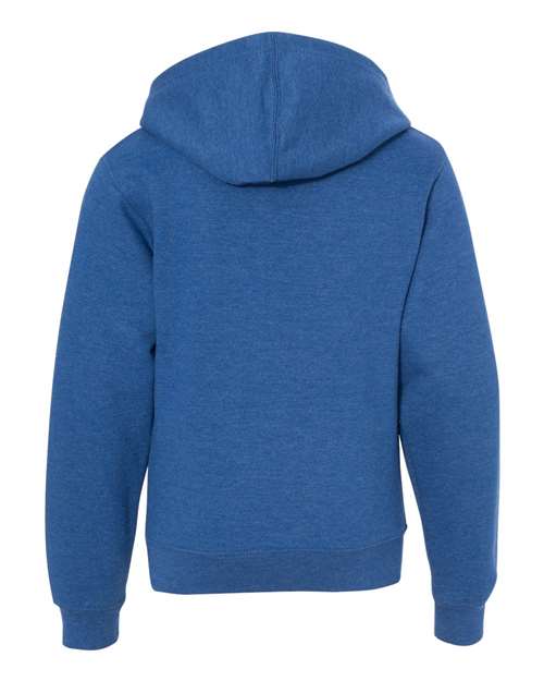 Youth Midweight Hooded Sweatshirt - Royal Heather