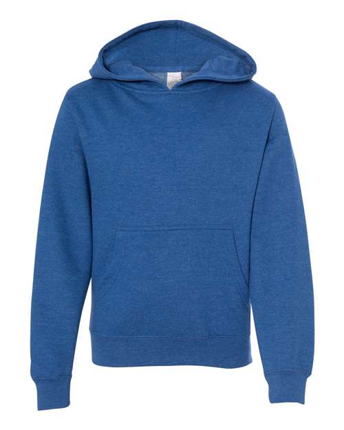 Youth Midweight Hooded Sweatshirt - Royal Heather