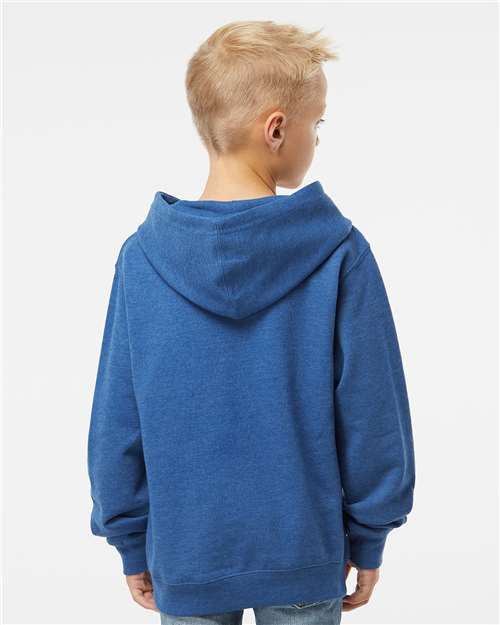 Youth Midweight Hooded Sweatshirt - Royal Heather