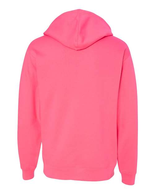 Unisex Midweight Hooded Sweatshirt - Neon Pink