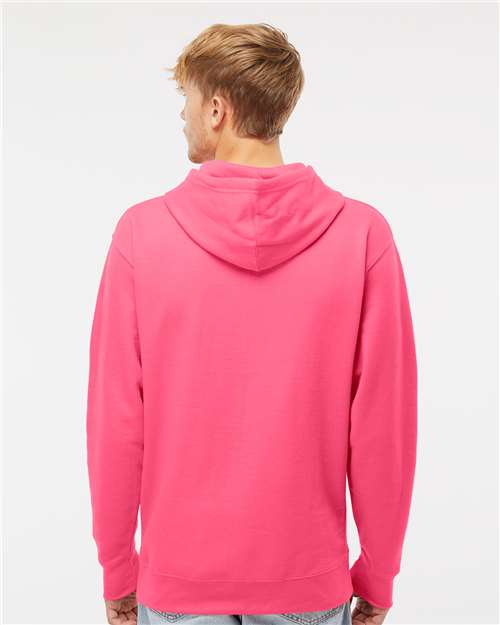 Unisex Midweight Hooded Sweatshirt - Neon Pink