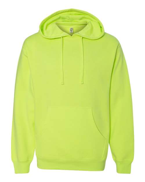 Unisex Midweight Hooded Sweatshirt - Safety Yellow