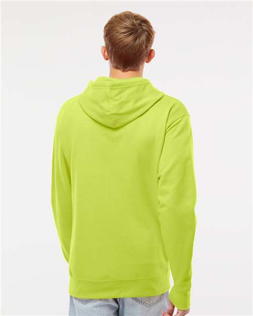 Unisex Midweight Hooded Sweatshirt - Safety Yellow