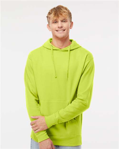Unisex Midweight Hooded Sweatshirt - Safety Yellow
