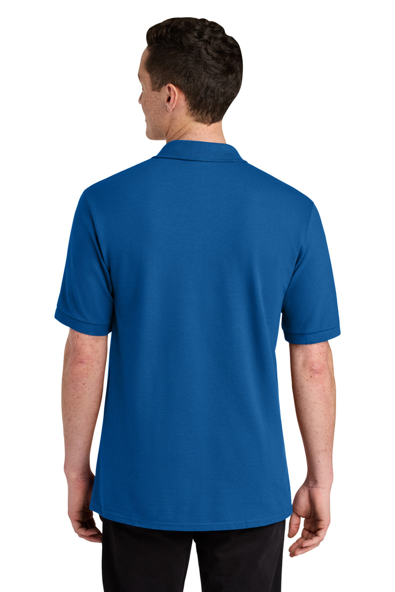 Jerzees Unisex Premium Ring Spun Cotton Pique Sport Shirt - Royal