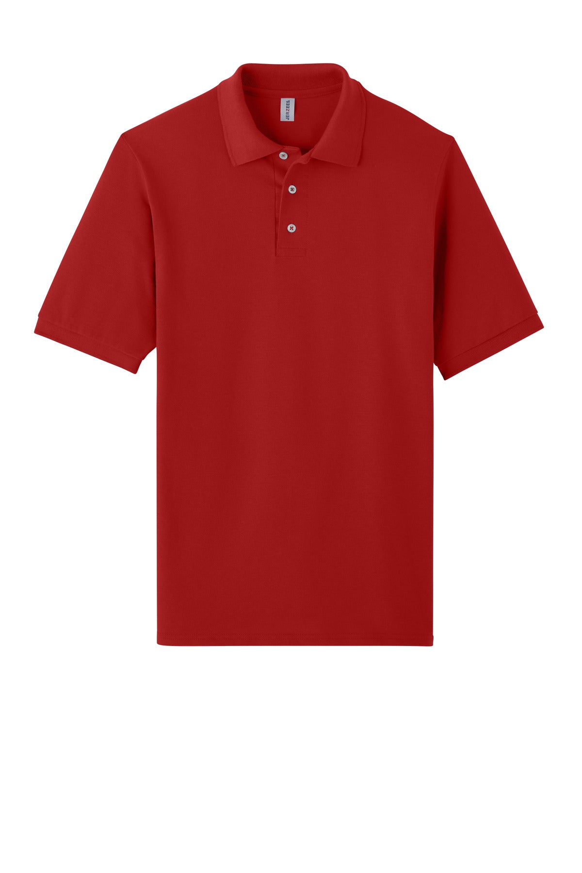 Jerzees Unisex Premium Ring Spun Cotton Pique Sport Shirt - True Red