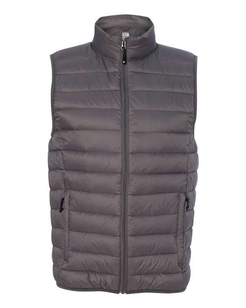 Men's 32 Degrees Packable Down Vest - Dark Pewter