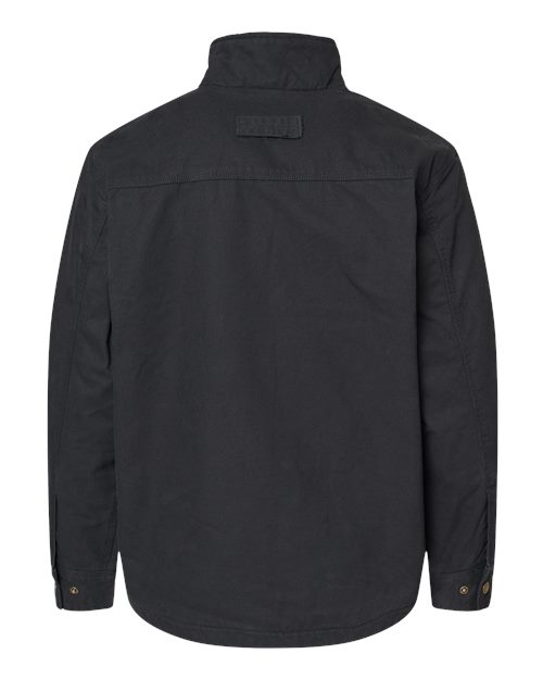 Men's Endeavor Canyon Cloth™ Canvas Jacket with Sherpa Lining - Black