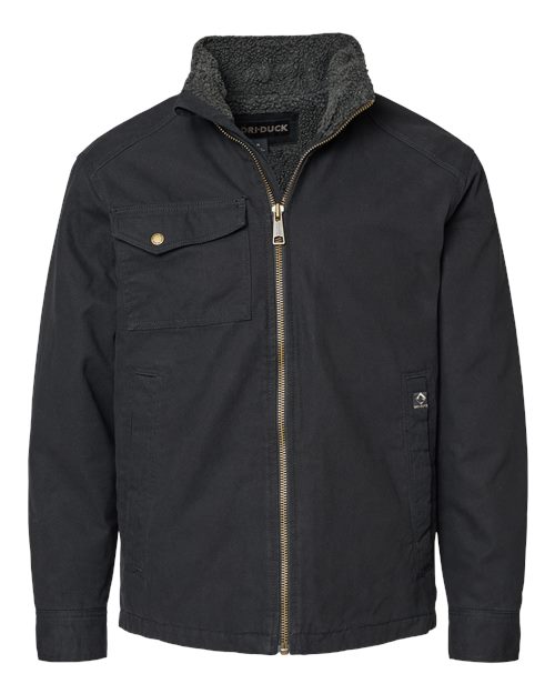 Men's Endeavor Canyon Cloth™ Canvas Jacket with Sherpa Lining - Black