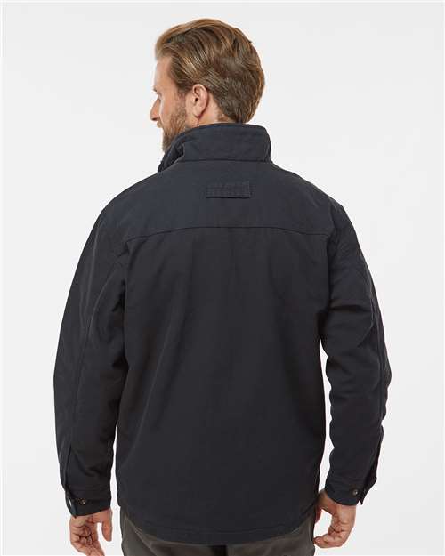 Men's Endeavor Canyon Cloth™ Canvas Jacket with Sherpa Lining - Black