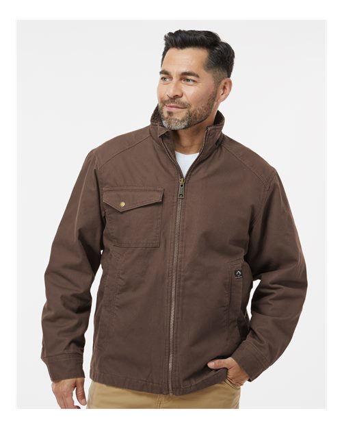 Men's Endeavor Canyon Cloth™ Canvas Jacket with Sherpa Lining - Tobacco