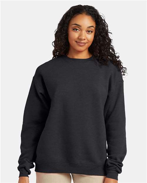 Unisex EcoSmart® Crewneck Sweatshirt - Charcoal Heather