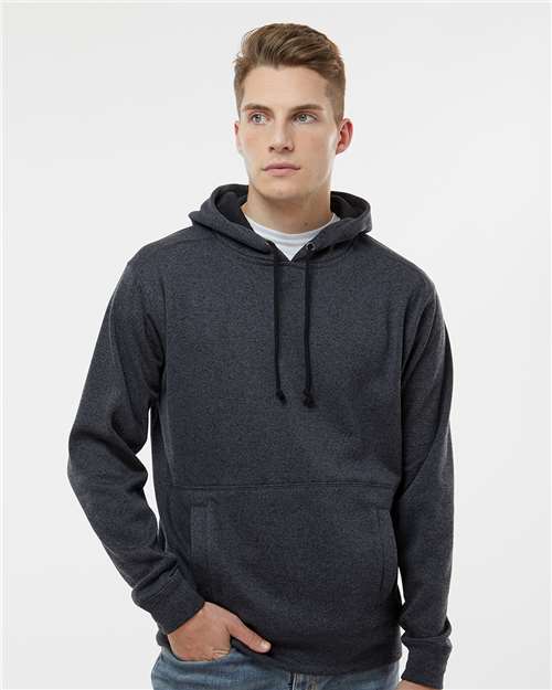 Men's Cosmic Fleece Hooded Sweatshirt - Onyx Fleck