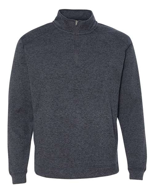Men's Cosmic Fleece Quarter-Zip Sweatshirt - Onyx Fleck